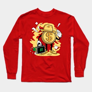 ALL ABOUT MONEY Long Sleeve T-Shirt